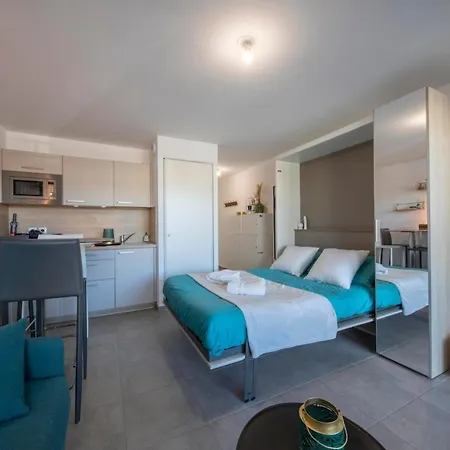 06g - Family Cocoon - Rooftop Pool - Car Park Apartment Villeneuve-Loubet